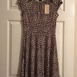 NWT Michael Kors print dress XS
